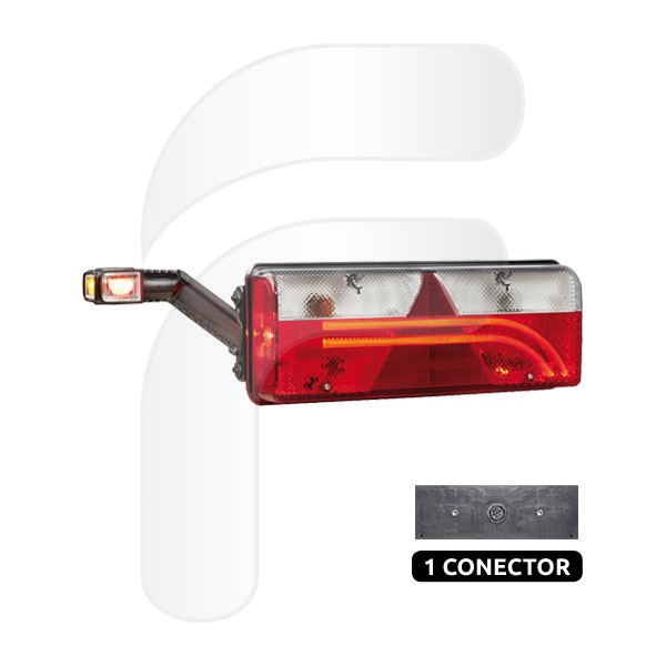 REAR LAMPS REAR LAMPS WITH TRIANGLE HORN 1C EUROPOINT LLL LEFT
